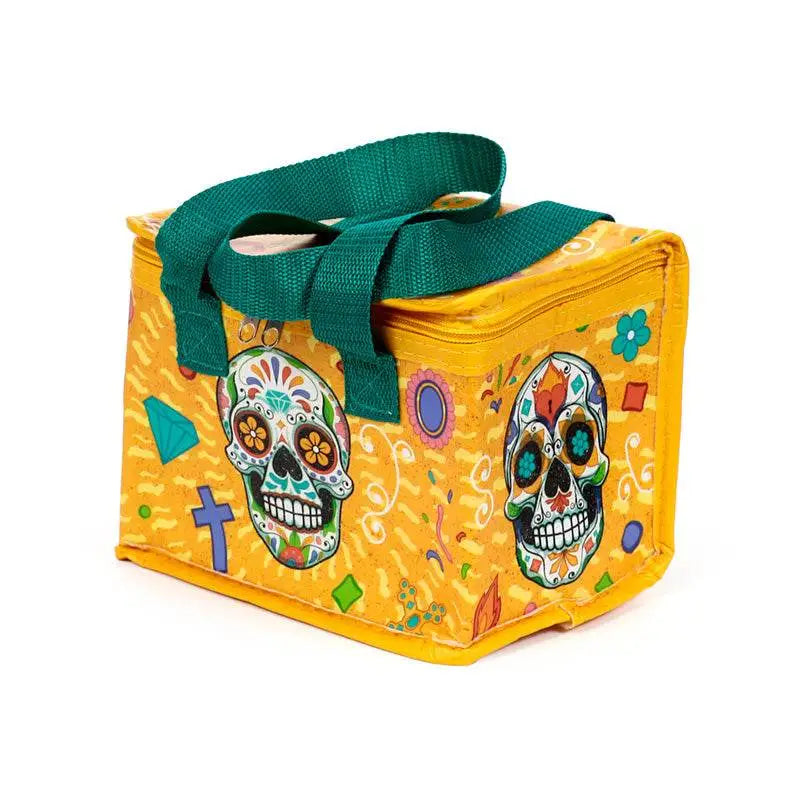 RPET Cool Bag Lunch Bag Day of the Dead - Day of the Dead Skulls