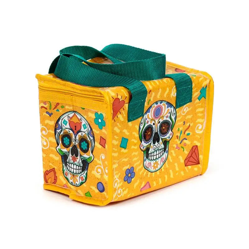 RPET Cool Bag Lunch Bag Day of the Dead - Day of the Dead Skulls