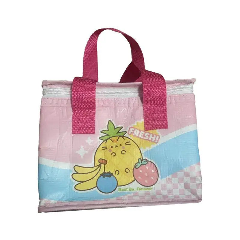 RPET Cool Bag Lunch Bag Pusheen the Cat Fruits - Fast Food