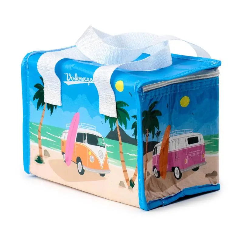 RPET Cool Bag Lunch Bag Volkswagen VW T1 Camper Bus Waves Are Calling - Volkswagen VW Camper Bus Gifts