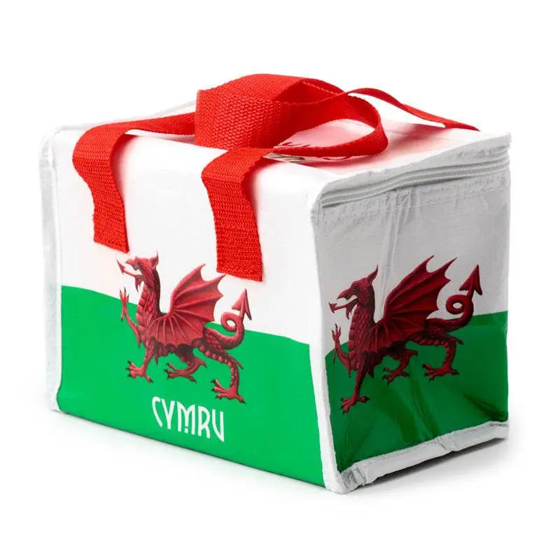 RPET Cool Bag Lunch Bag Welsh Dragon Wales (Cymru) Souvenir - Cooler Bags & Lunch Bags