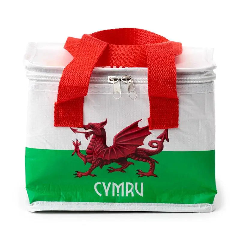 RPET Cool Bag Lunch Bag Welsh Dragon Wales (Cymru) Souvenir - Cooler Bags & Lunch Bags