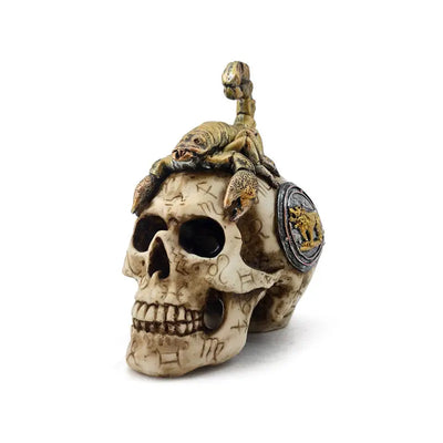 Scorpion Skull Ornament - Gothic Fantasy Skulls & Skeletons