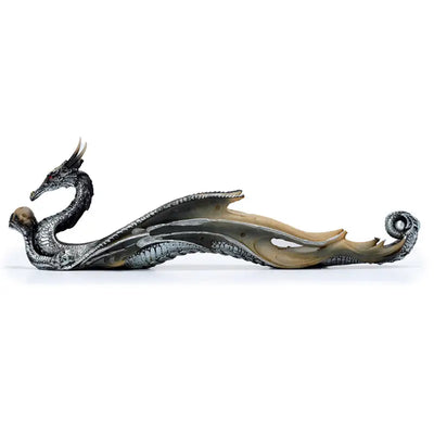 Shimmering Dragon Ashcatcher Incense Stick Burner - Incense Burners & Ash Catchers