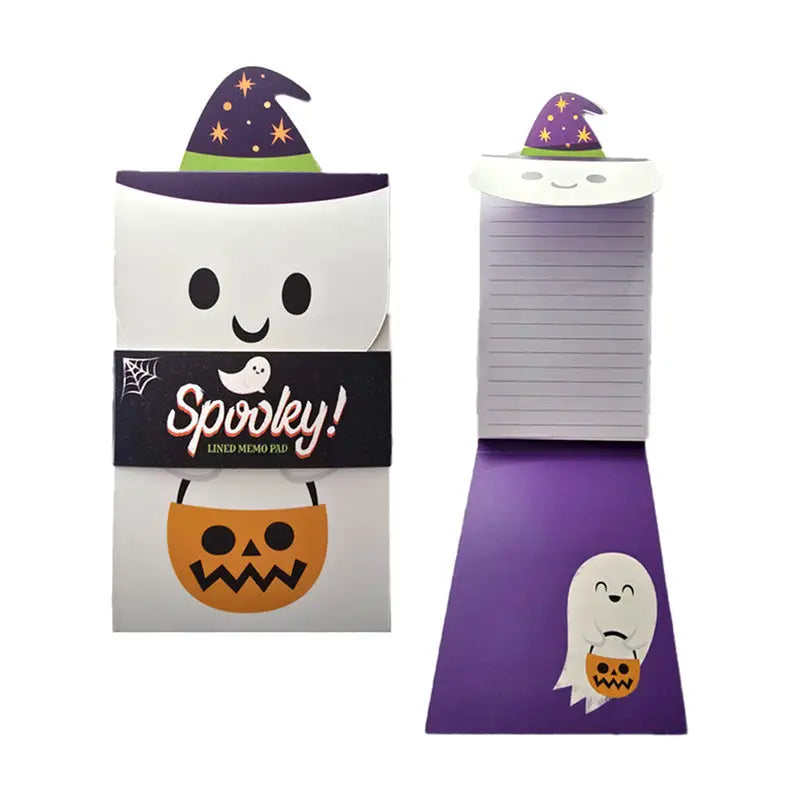 Spooky Flip Open Shaped Memo Pad