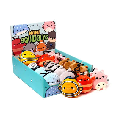 Squidglys Adoramals Sealife Plush Keyring - Keyrings & Key Chains