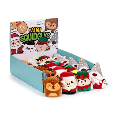 Squidglys Festive Friends Christmas Plush Keyring