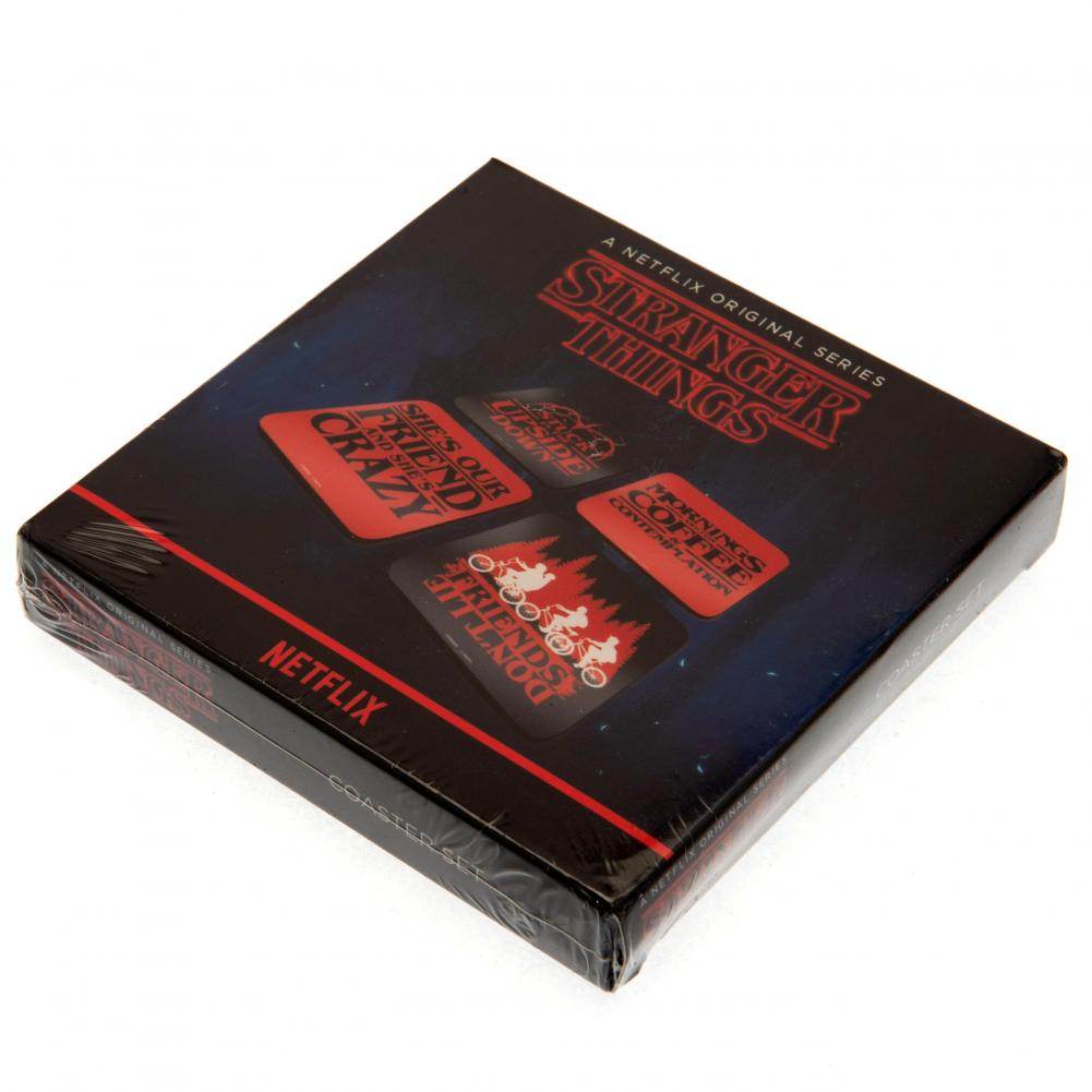 Stranger Things Coaster Set - Gift Arch