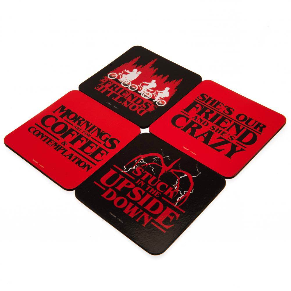 Stranger Things Coaster Set - Gift Arch