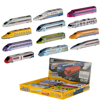 Super Train Pull Back Action Toy - Novelty Toys