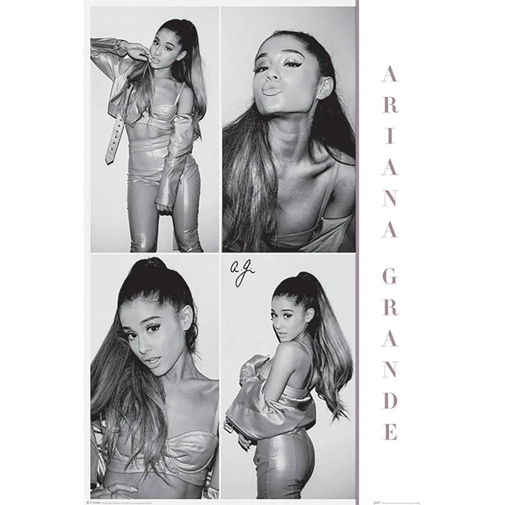 Ariana Grande Black & White Poster 177 - Gift Arch