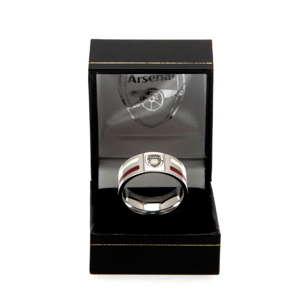Arsenal FC Colour Stripe Ring Large - Gift Arch