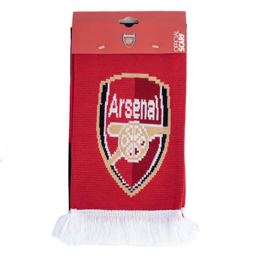 Arsenal FC Contrast Bar Scarf - Gift Arch