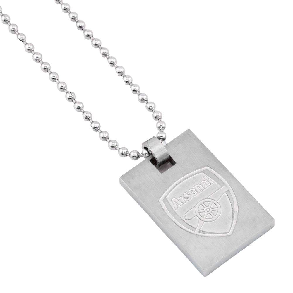 Arsenal FC Dog Tag & Chain - Gift Arch