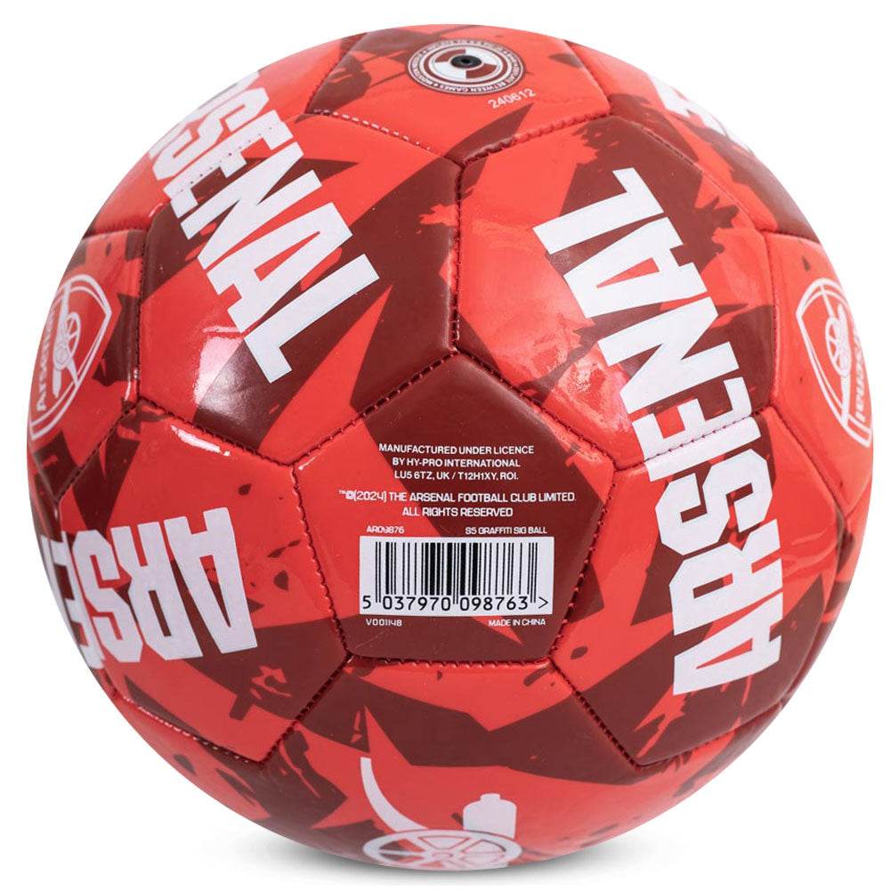 Arsenal FC Graffiti Football - Gift Arch