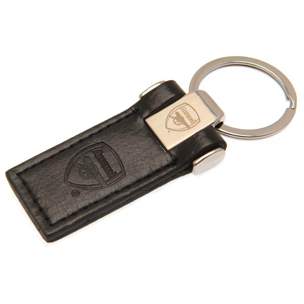 Arsenal FC Leather Key Fob - Gift Arch