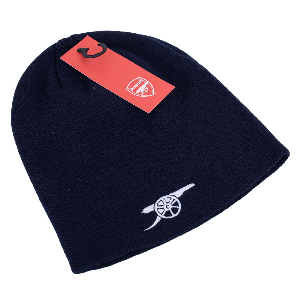 Arsenal FC Navy Cannon Beanie - Gift Arch