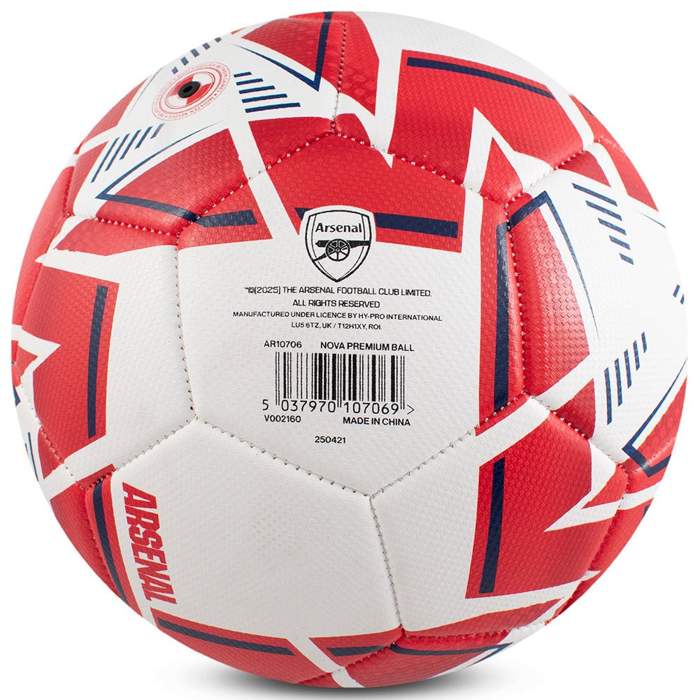 Arsenal FC Nova Premium Football - Gift Arch