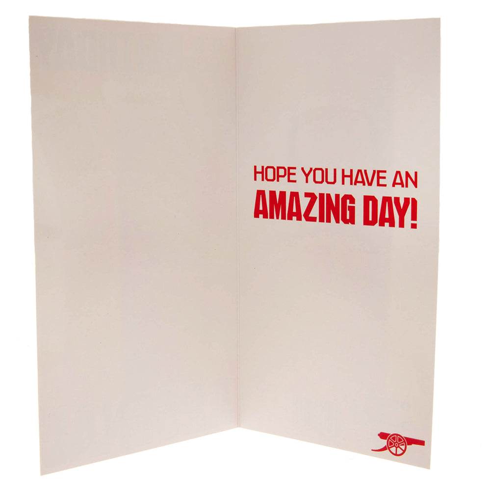 Arsenal FC Retro Shirt Birthday Card - Gift Arch