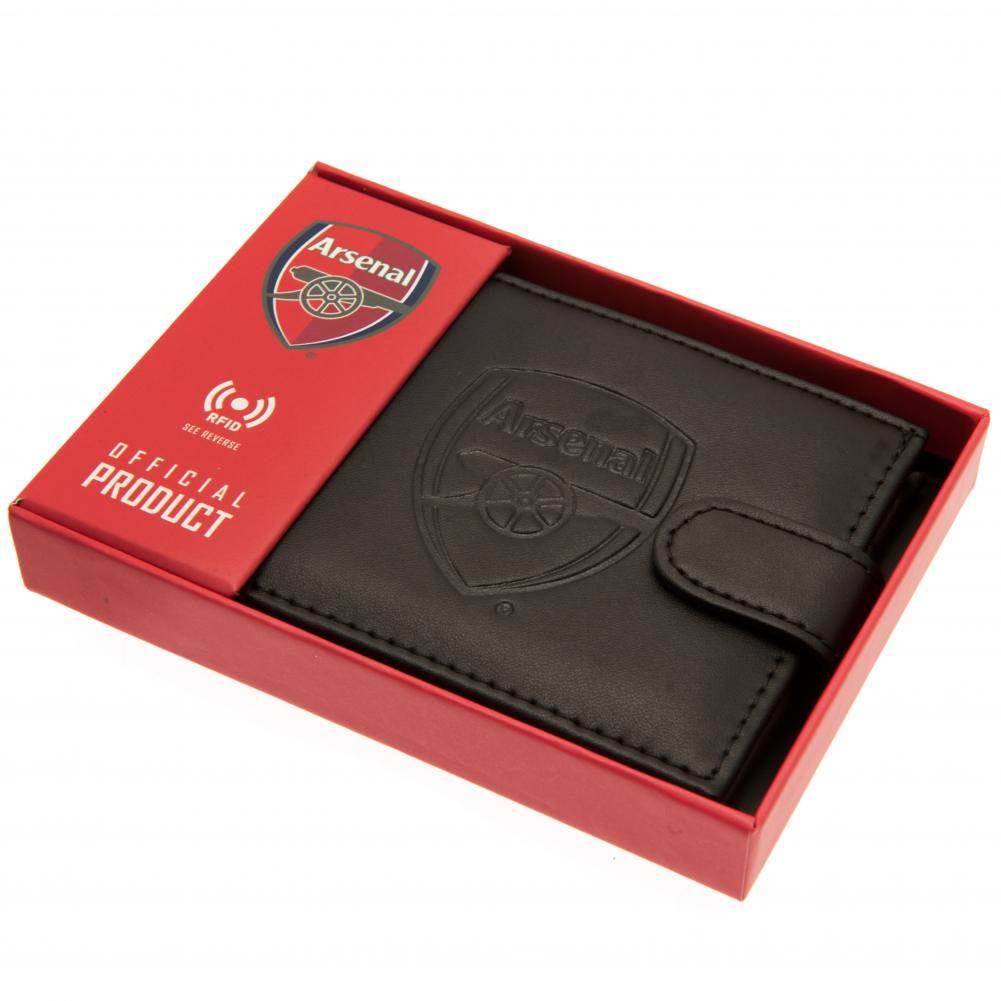 Arsenal FC rfid Anti Fraud Wallet - Gift Arch