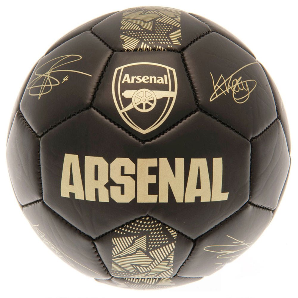 Arsenal FC Sig Gold Phantom Football - Gift Arch