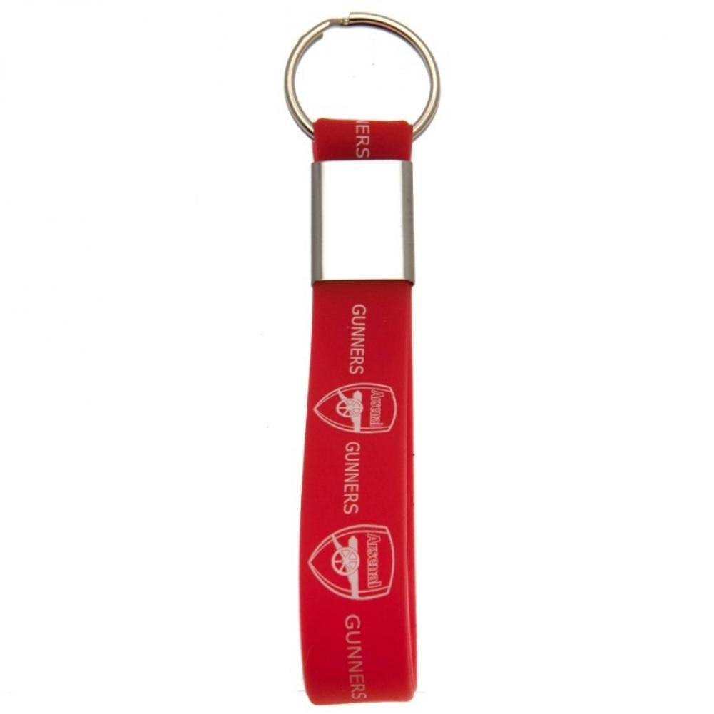 Arsenal FC Silicone Keyring - Gift Arch
