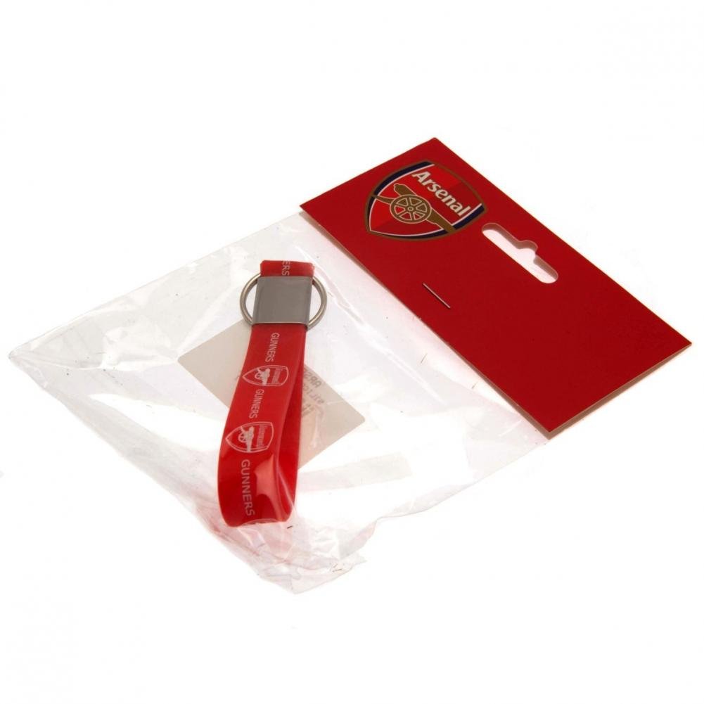 Arsenal FC Silicone Keyring - Gift Arch