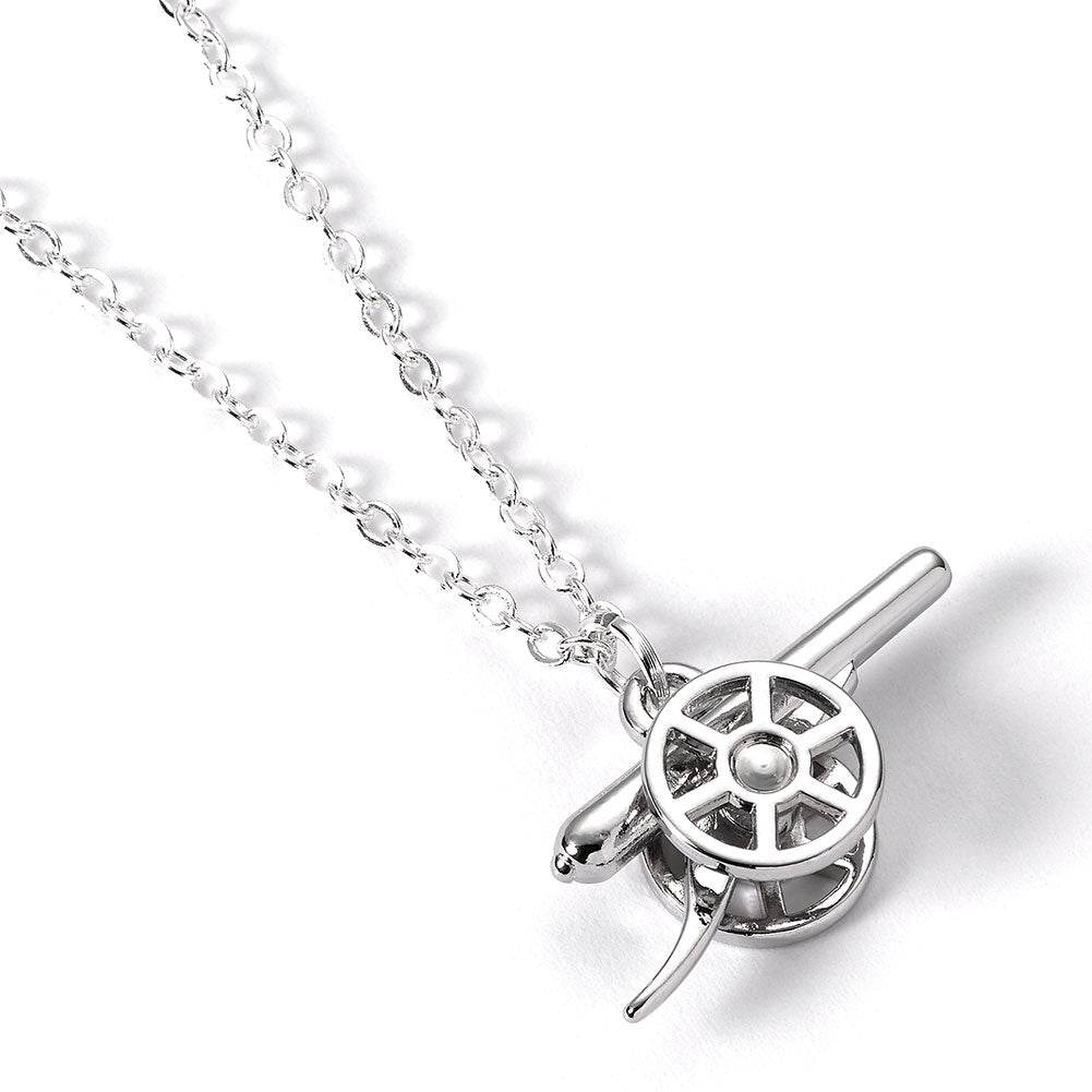 Arsenal FC Silver Finish Cannon Necklace - Gift Arch