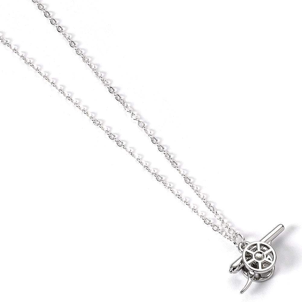 Arsenal FC Silver Finish Cannon Necklace - Gift Arch
