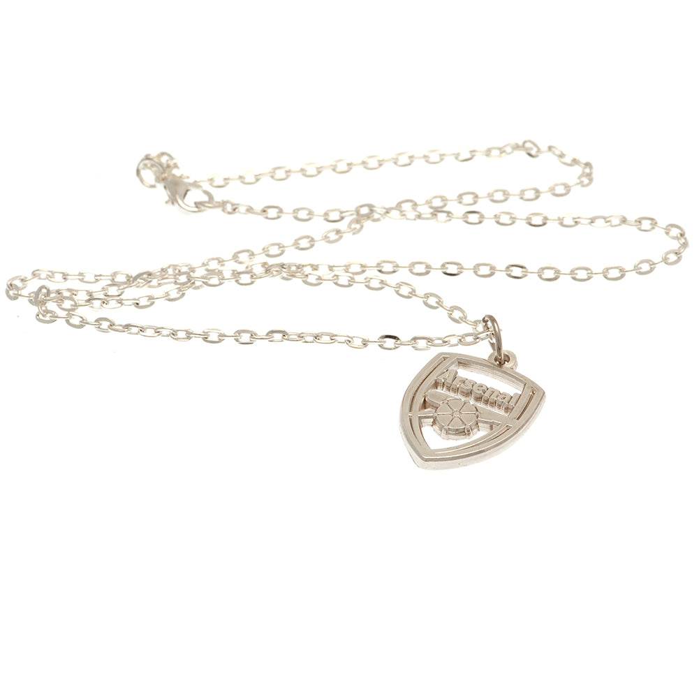 Arsenal FC Silver Plated Boxed Pendant CR - Gift Arch