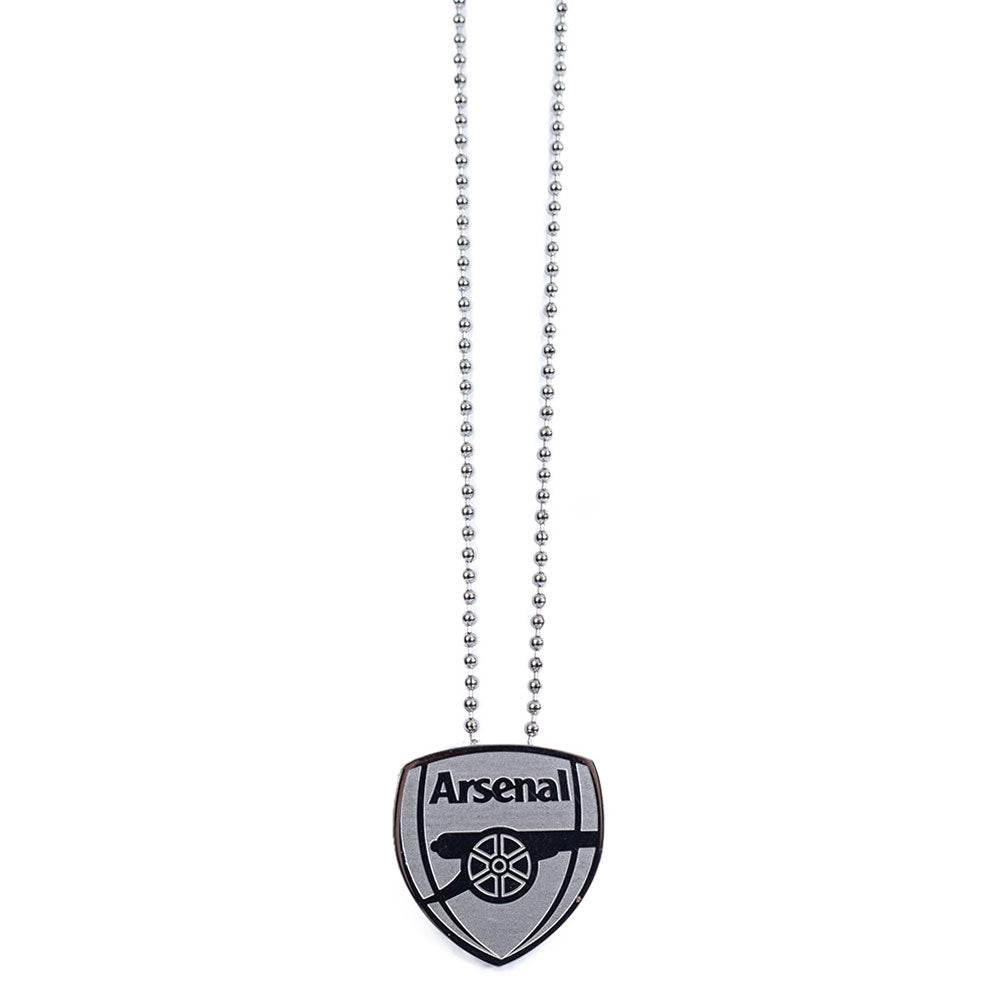Arsenal FC Stainless Steel Large Pendant & Chain - Gift Arch
