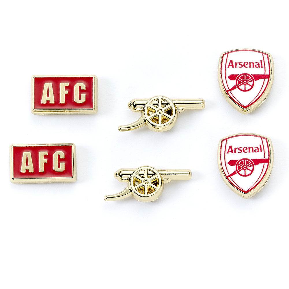 Arsenal FC Stud Earring Set - Gift Arch