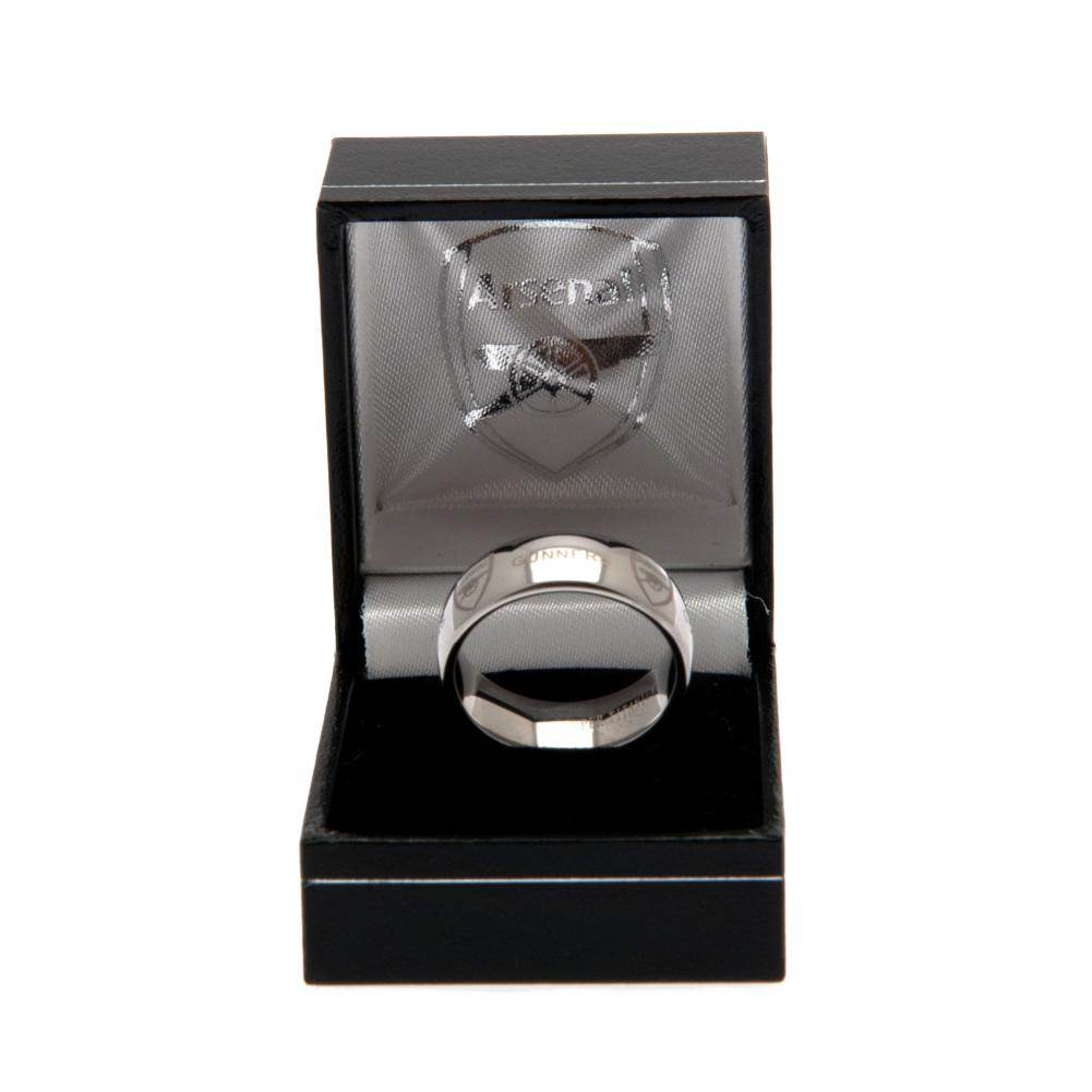 Arsenal FC Super Titanium Ring Medium - Gift Arch