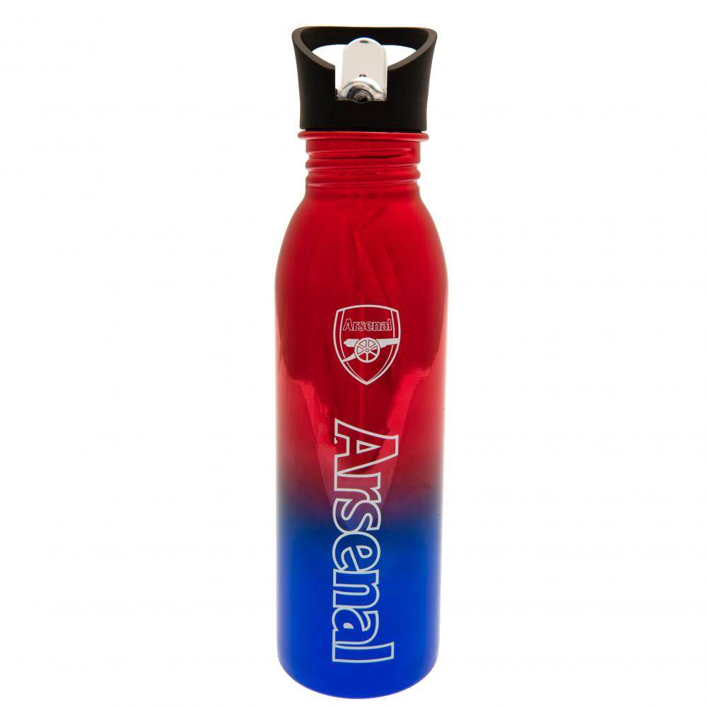 Arsenal FC UV Metallic Drinks Bottle - Gift Arch