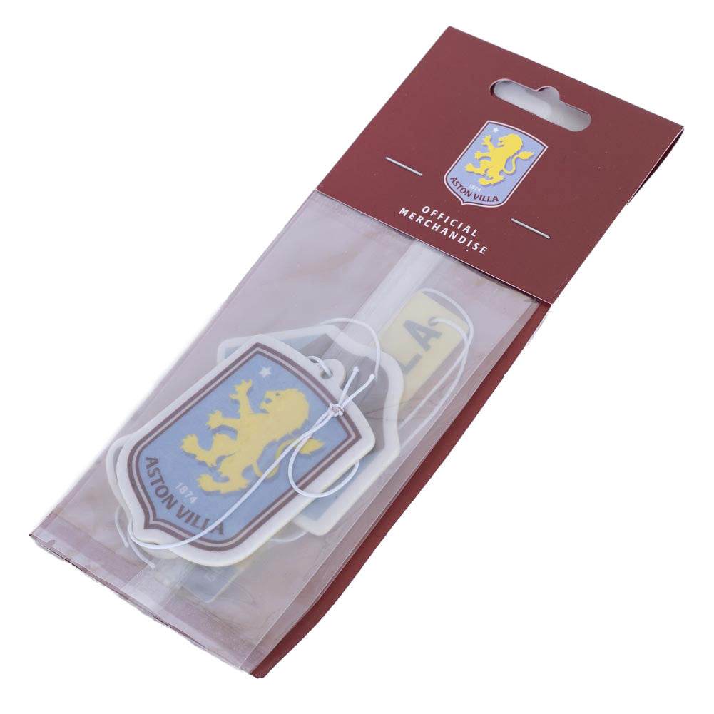 Aston Villa FC 3pk Air Freshener - Gift Arch