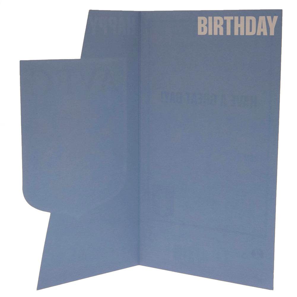Aston Villa FC Crest Birthday Card - Gift Arch