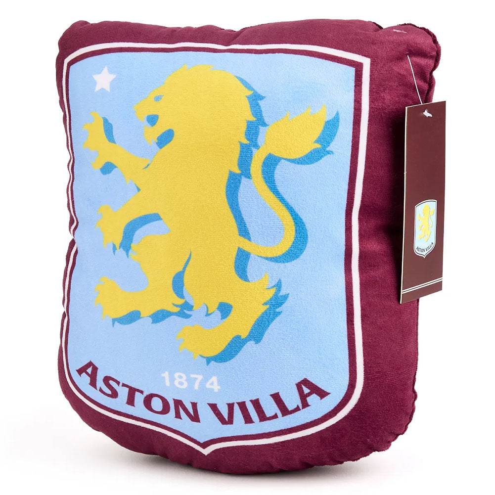 Aston Villa FC Crest Cushion - Gift Arch