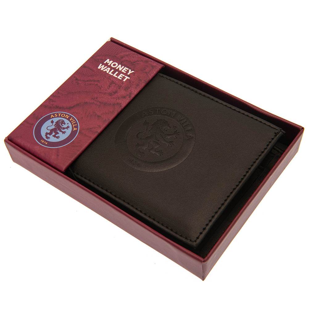 Aston Villa FC Debossed Wallet - Gift Arch