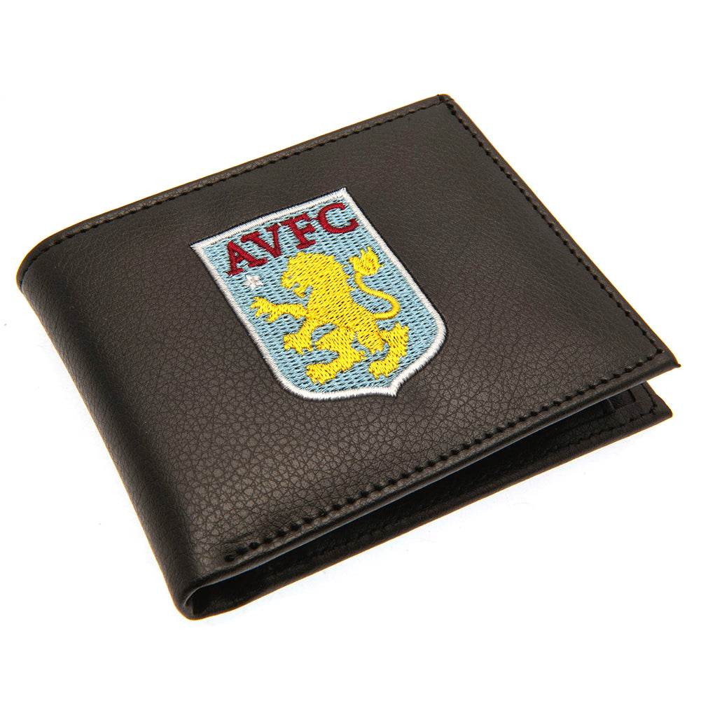 Aston Villa FC Embroidered Wallet - Gift Arch