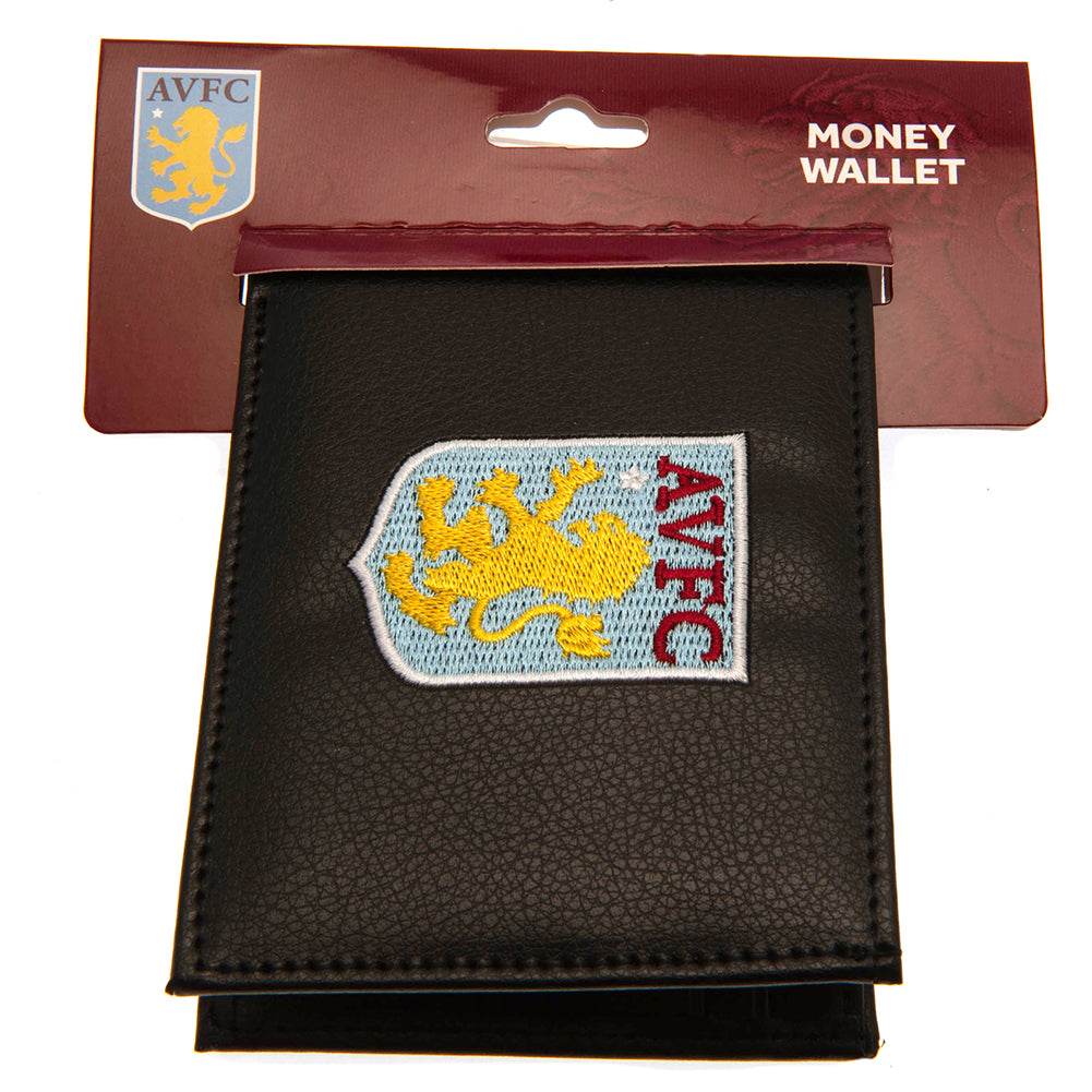 Aston Villa FC Embroidered Wallet - Gift Arch