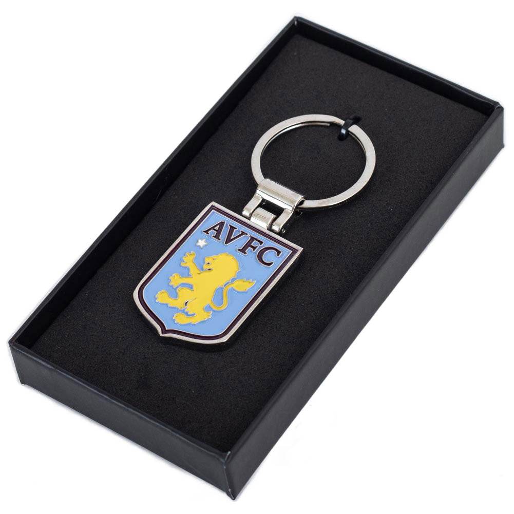Aston Villa FC Executive Crest Keyring - Gift Arch