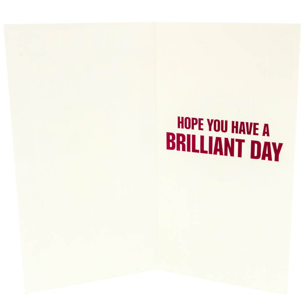 Aston Villa FC Personalised Birthday Card - Gift Arch