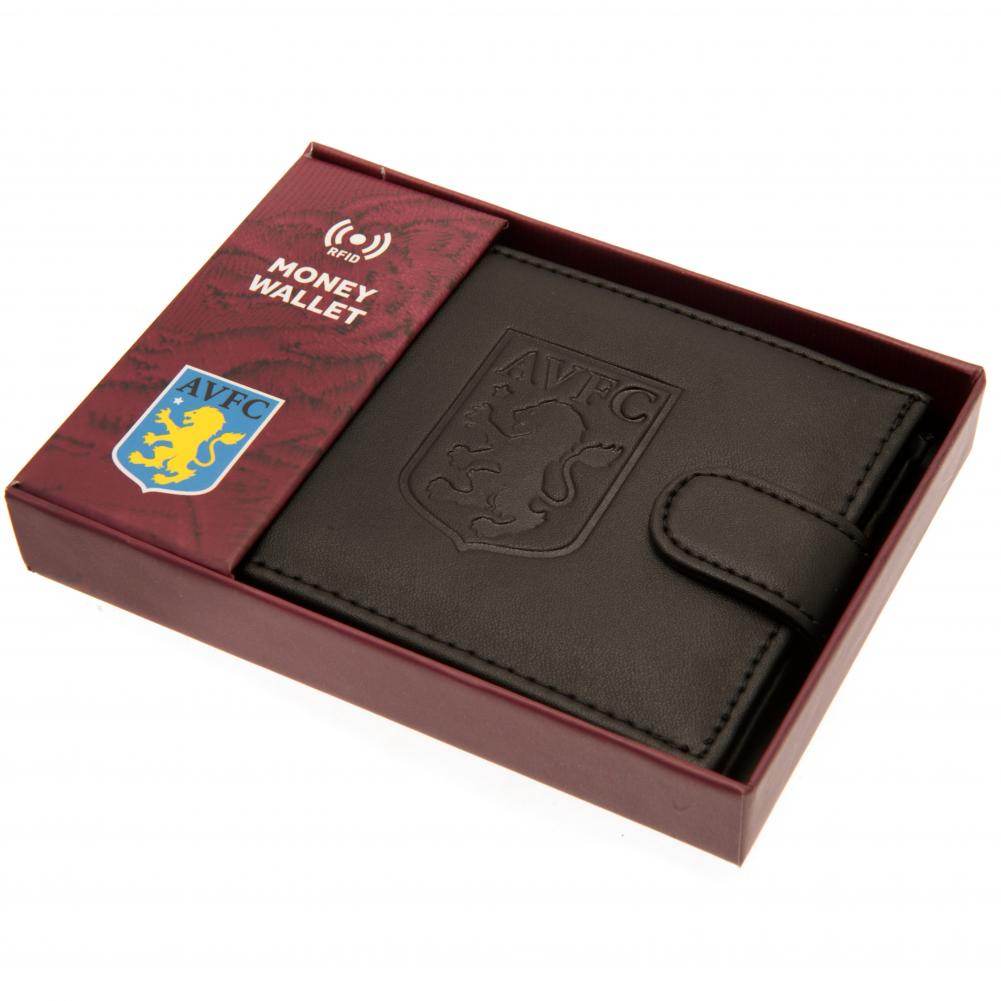 Aston Villa FC rfid Anti Fraud Wallet - Gift Arch