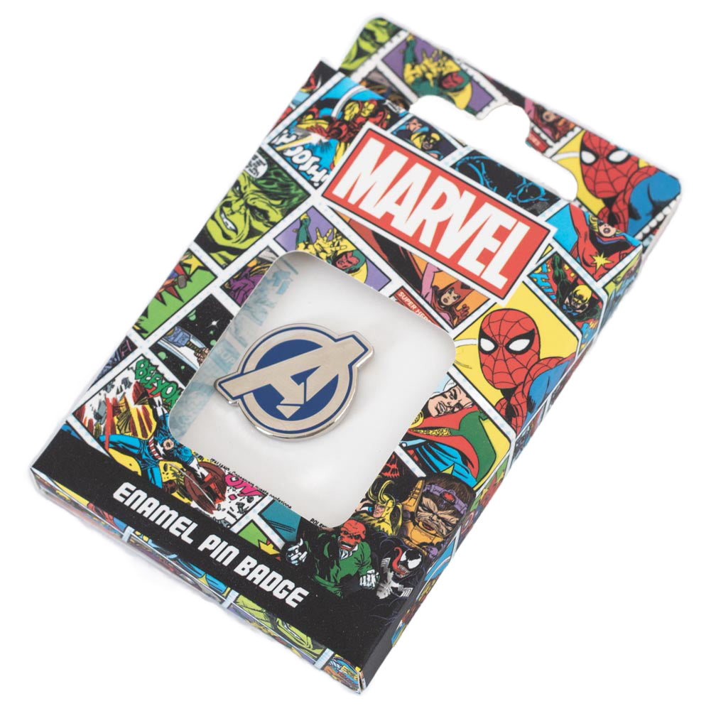 Avengers Logo Pin Badge - Gift Arch