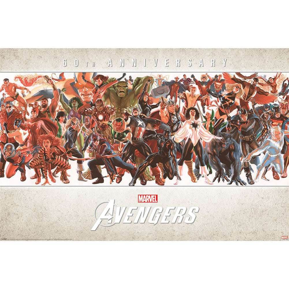Avengers Poster 60th Anniversary 259 - Gift Arch