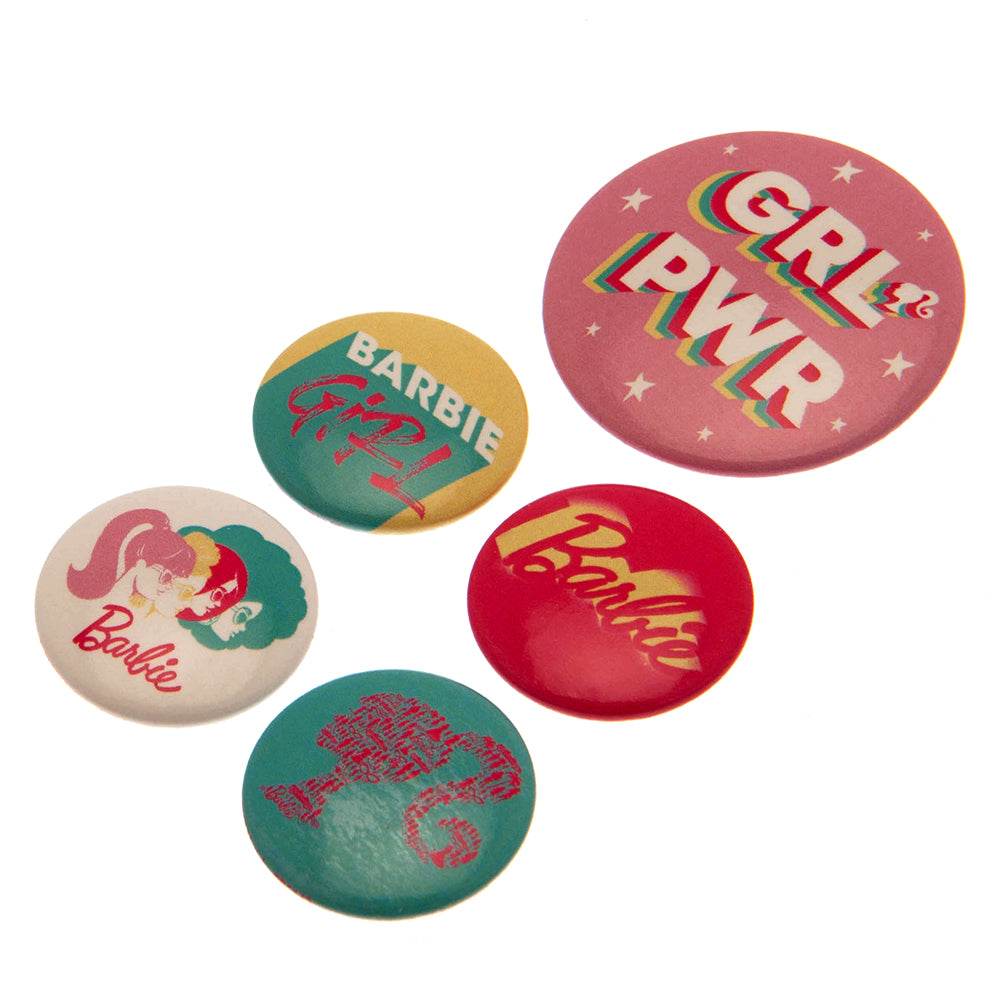 Barbie Button Badge Set - Gift Arch