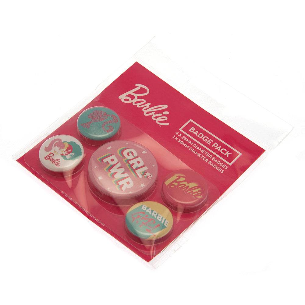 Barbie Button Badge Set - Gift Arch