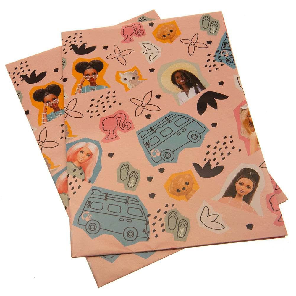 Barbie Gift Wrap - Gift Arch