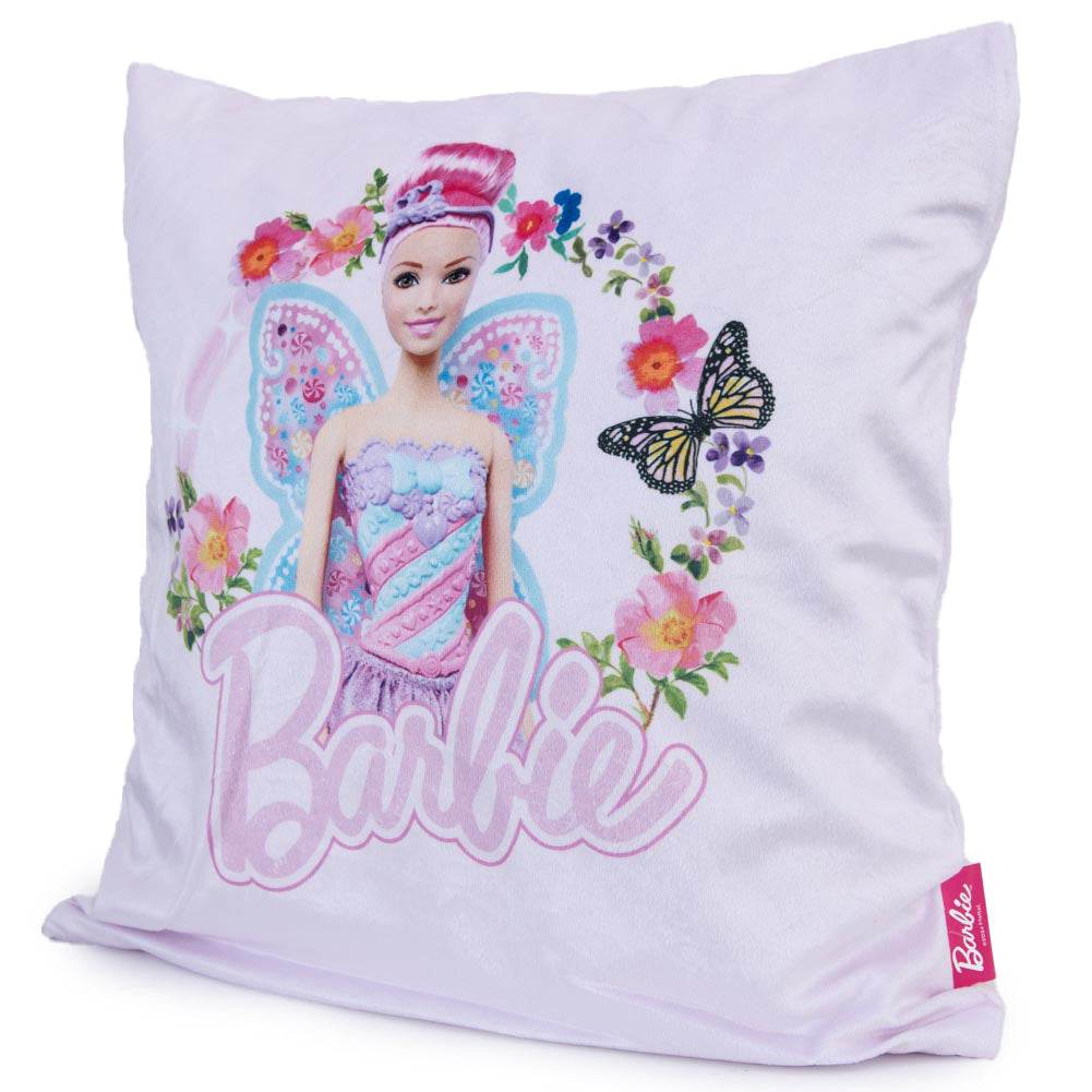 Barbie Princess Velvet Feel Cushion - Gift Arch