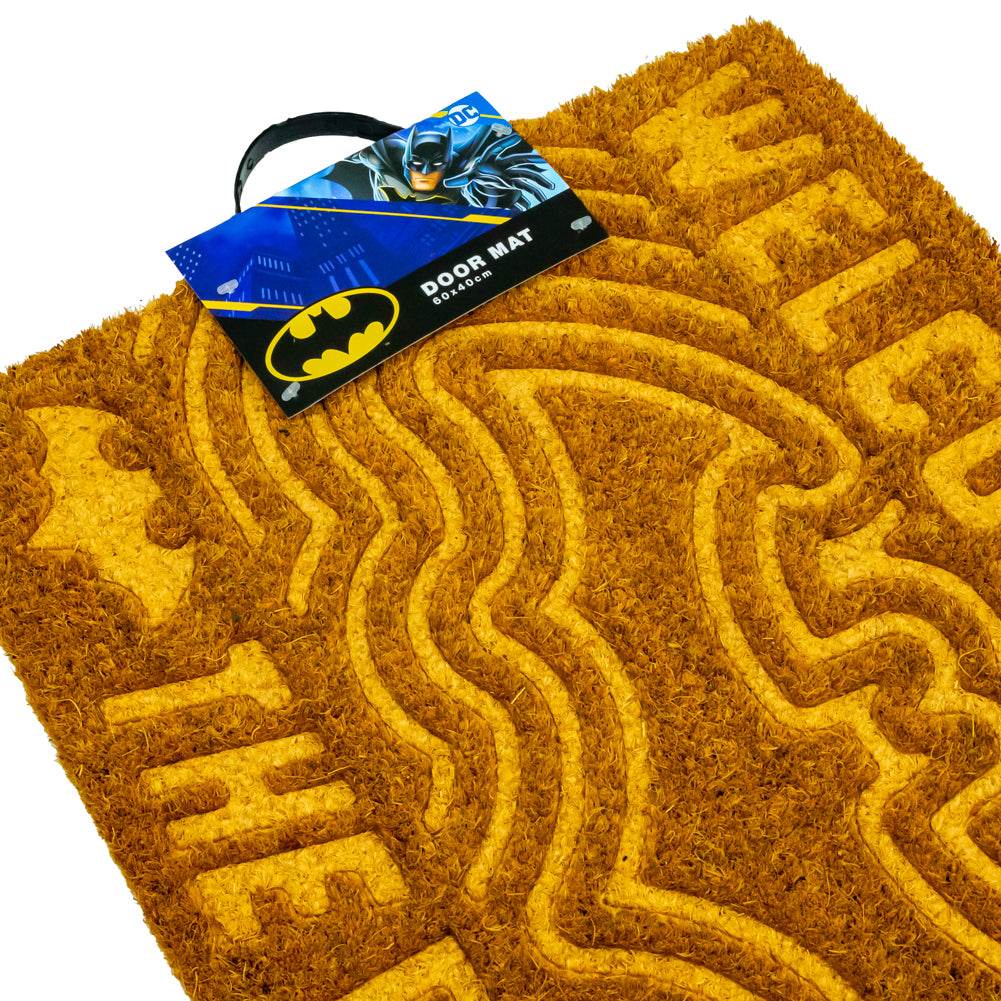 Batman Embossed Doormat - Gift Arch